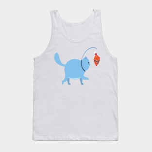 Chubby cat Tank Top